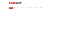 Desktop Screenshot of cyberlotus.com